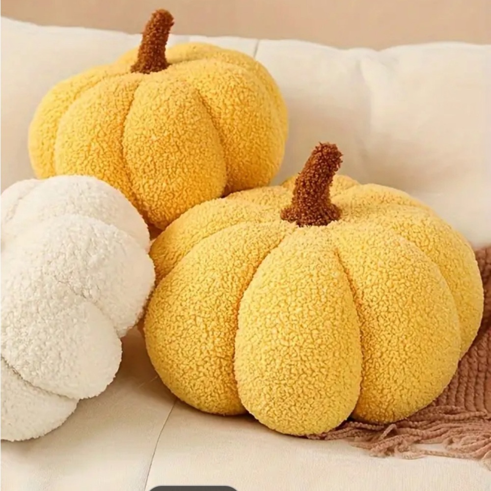 Pumpkin pillows